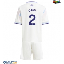 Otroški Nogometni dresi Aston Villa Matty Cash #2 Tretji 2025-26 Kratek Rokav (+ Kratke hlače)